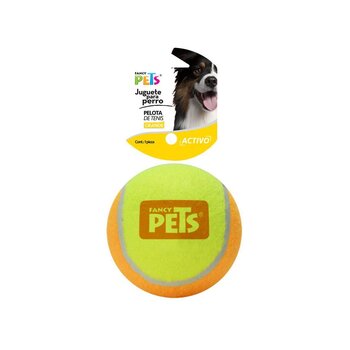 Juguete Pelota Grande de Tenis Bicolor Fancy Pets Juguete Pelota Grande de Tenis Bicolor Fancy Pets