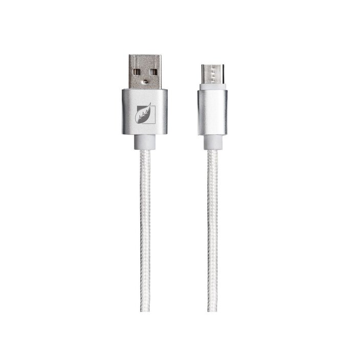 Cable USB Tipo C Plata Mitzu