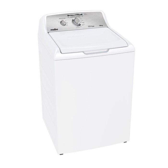 Lavadora Mabe Automática Cieg Agit 16 Kg Bco