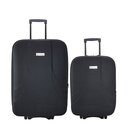 Set de 2 Maletas 20" y 24" con Ruedas Negro