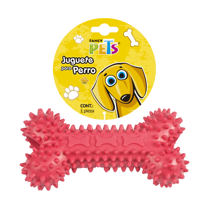 Juguete Hueso de Caucho Fancy Pets