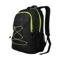 Mochila Modelo Ipanema Negro con Verde Peaktour