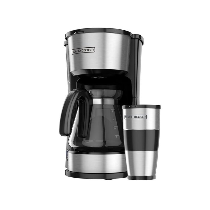 Cafetera 4 en 1 Black+Decker_ incluye termo