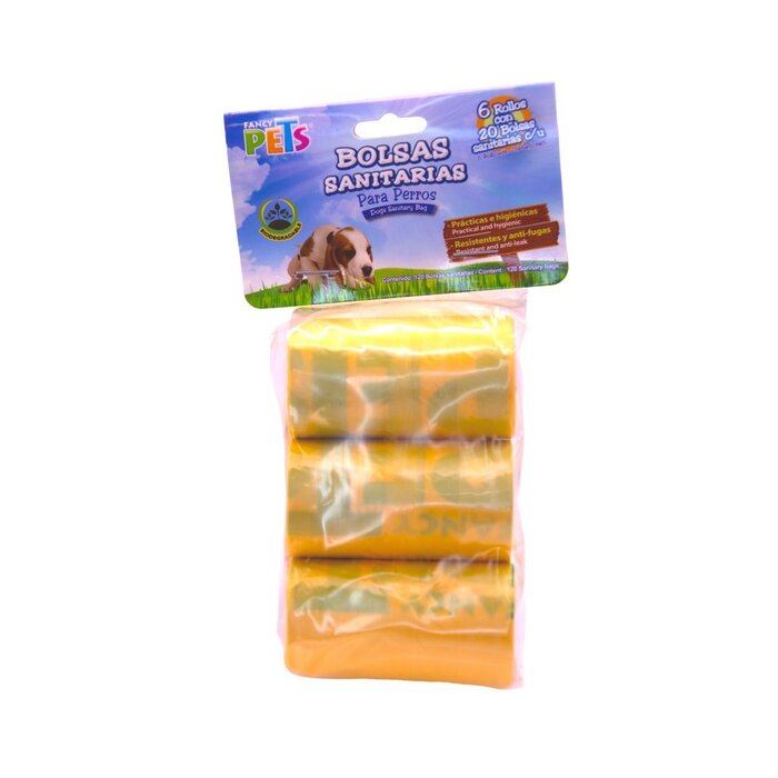 Bolsas Sanitarias (6 Rollos) Fancy Pets