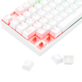 Teclado Gamer Mecánico Blanco TKL Kumara Redragon K552W