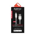 Cable 8 Pines Duplimax Platinum Blanco para IPhone