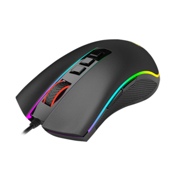 Mouse Gamer Negro DPI 10000 Pixart 3325 Switch Huano Redragon M7