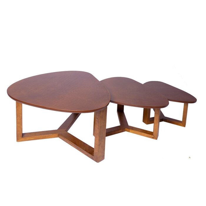 Mesas Orgánicas Andreu Juego 3 pzas