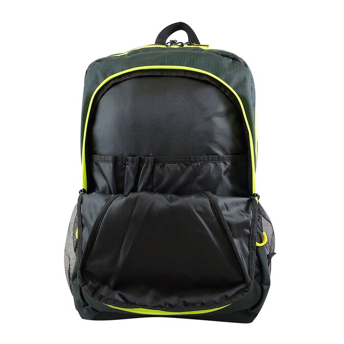 Mochila Modelo Ipanema Negro con Verde Peaktour
