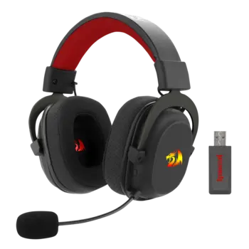 Auriculares Gamer Inalámbrico USB Negro ZeuzX Redragon