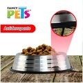 Plato Estriado de Acero 8 oz (227 g) Fancy Pets