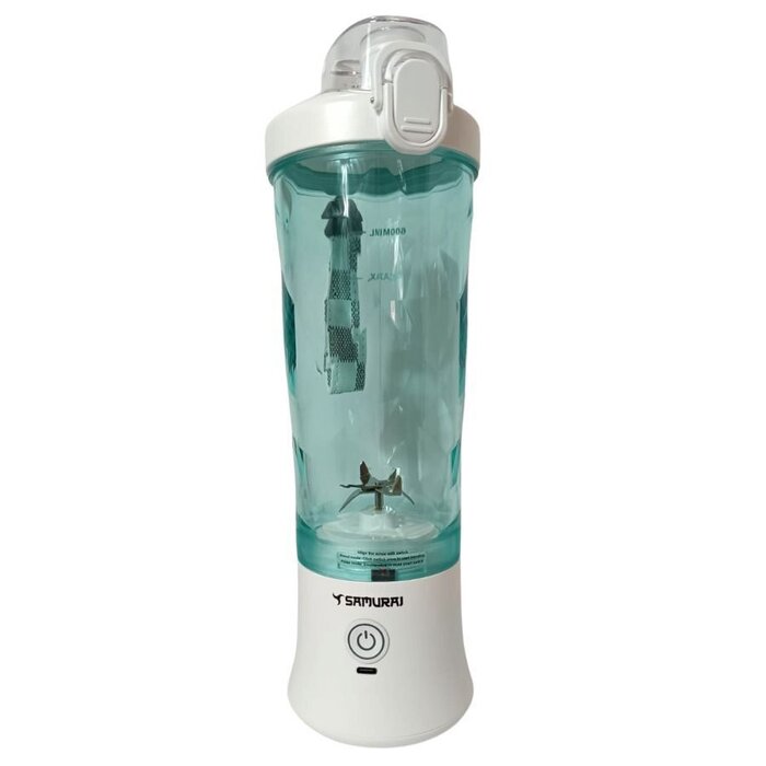 Licuadora Samurai Portátil 600ml Blanca