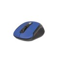 Mouse Inalámbrico Acabado Rubber 1600 Dpis Green Leaf azul