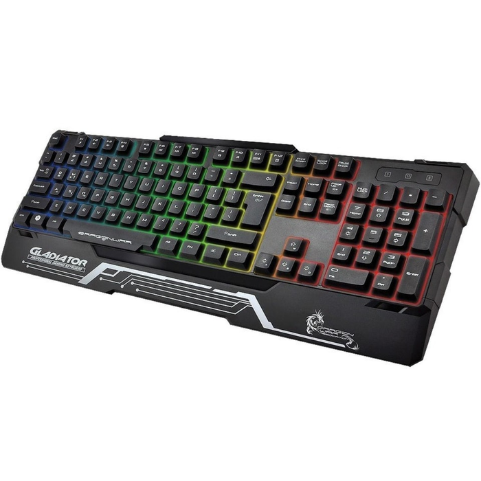 Teclado Gamer Nextep Dragon XT RGB_ Alámbrico_ USB_ Negro
