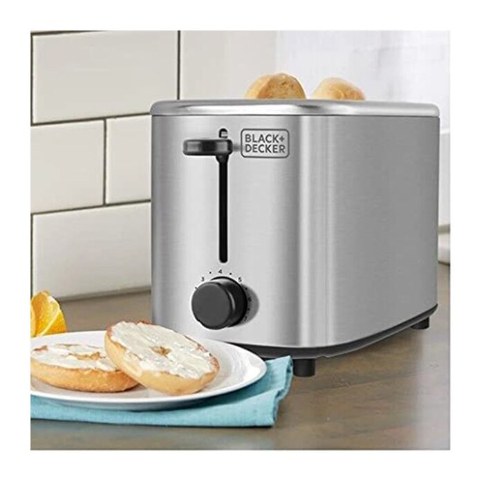 Tostador de Pan_ Inoxidable_ Black+Decker