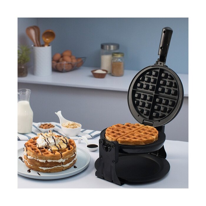 Waflera Estilo Belga Giratoria Black+Decker