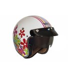 Casco TECHX2 OF859 Racer Diseño Flores Talla Grande