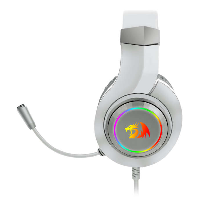 Auriculares Gamer Color Blanco HYLAS Redragon H260W