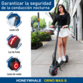 Scooter Eléctrico Honey Whale Orno Max-S Negro