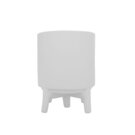 Maceta Liguria de Cerámica Blanca Love & Lemons