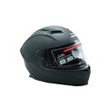 Casco Full Face Double Visor L Negro Mate