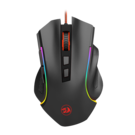 Mouse Gamer Negro DPI 7200 Pixart 3212 Switch Huano Redragon M60