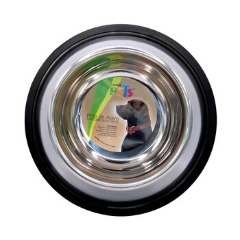 Plato de Acero para Razas con Orejas Largas Fancy Pets