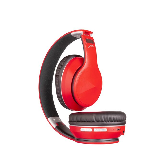 Audífonos Bluetooth y Reproductor Micro Rojo Mitzu