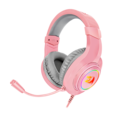 Auriculares Gamer Color Rosa HYLAS Redragon H260P