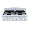 Parrilla Iem Gas 50 cm Blanco