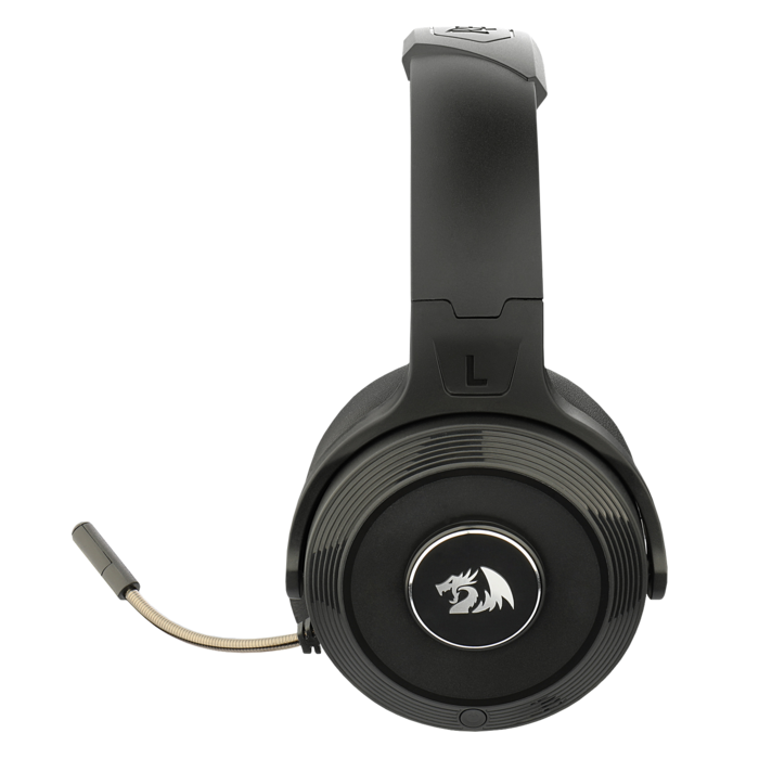 Auricular Gamer Inalámbrico Negro Pelops Redragon H818