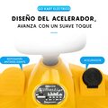 Go Kart Eléctrico Infantil Amarillo Honey Whale K1