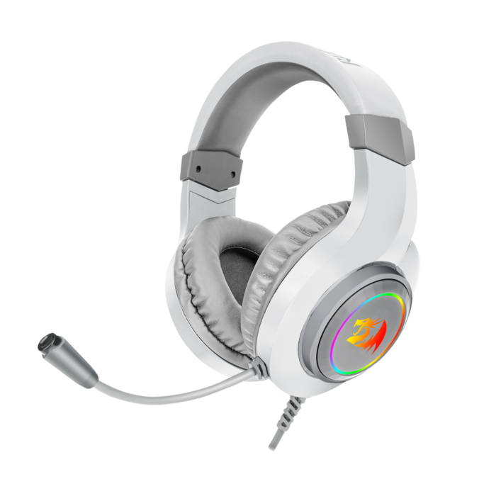 Auriculares Gamer Color Blanco HYLAS Redragon H260W