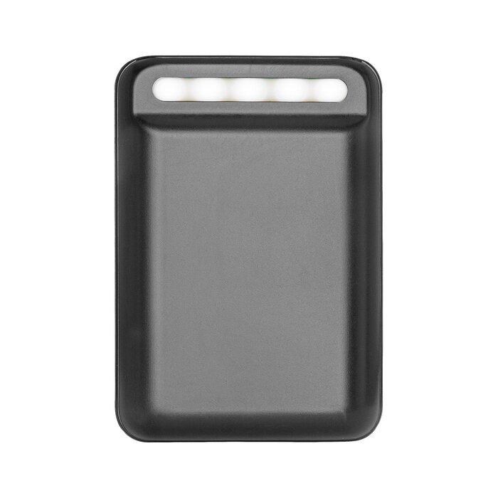 Power Bank Green Leaf 6_000 mAh 3 Conectores 2 Puertos USB Negro