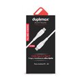 Cable Blanco C a C Duplimax Platinum