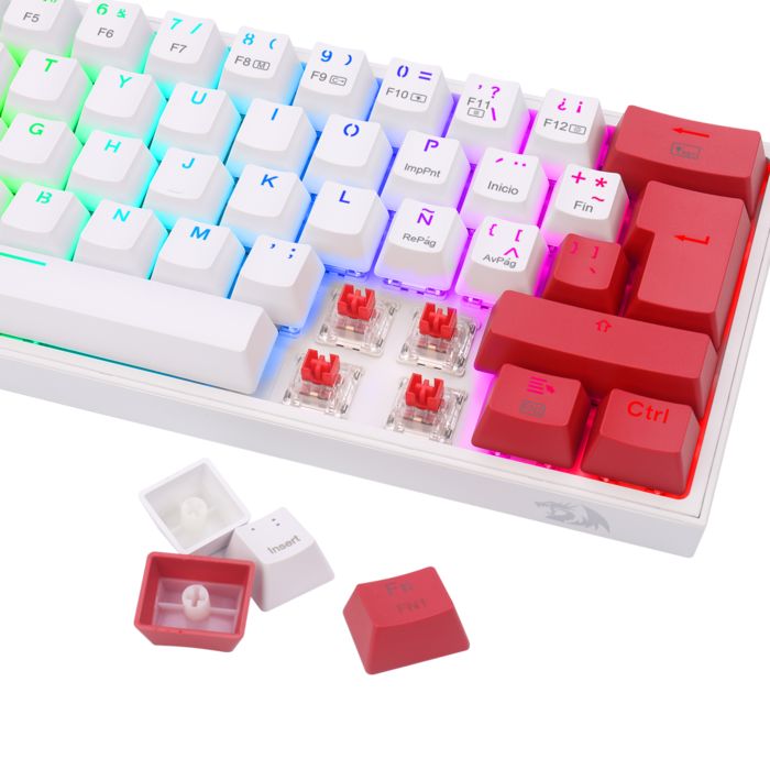 Teclado Gamer Mecánico Fizz Pro Redragon K616-RGB MX