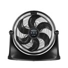Ventilador de Piso 20" 2 en 1 Negro Taurus RUSH