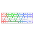 Teclado Gamer Mecánico Blanco TKL Kumara Redragon K552W