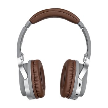 Audífonos Mitzu Plegables con Estuche Gris