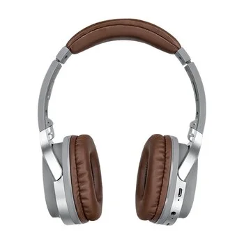 Audífonos Mitzu Plegables con Estuche Gris