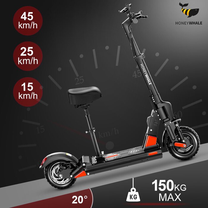 Scooter Eléctrico Honey Whale C1 Pro