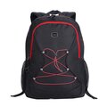 Mochila Modelo Ipanema Negro con Rojo Peaktour