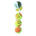 Juguete Pelota Mediana de Tenis Bicolor 3 pz Fancy Pets
