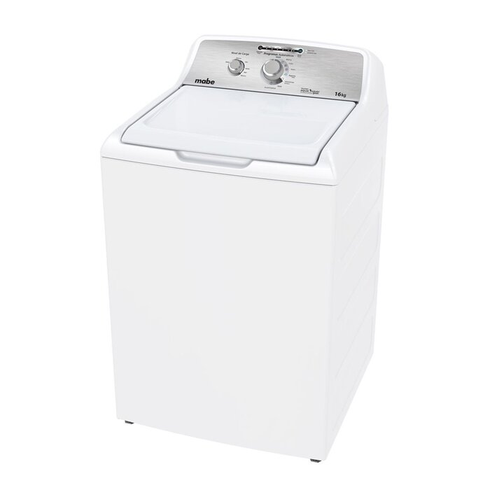 Lavadora Mabe Automática Cieg Agit 16 Kg Bco