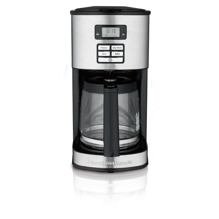 Cafetera Programable 12 Tazas Hamilton Beach
