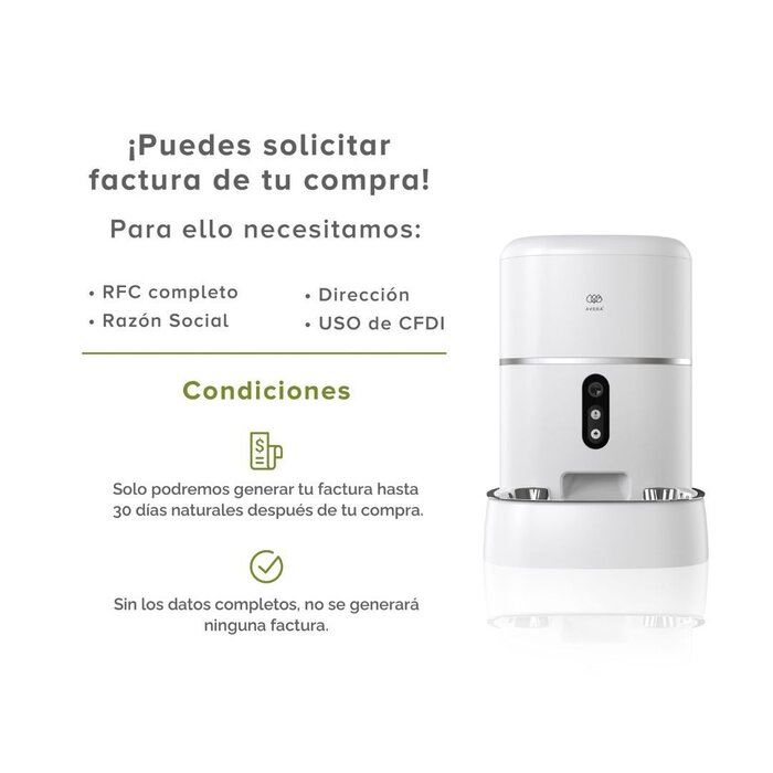 Dispensador Alimento de Mascotas Automático 4 L Avera AM01C