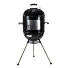 Asador y Ahumador de Carbón Tipo Bala 3 en 1 Avera AC18BALA
