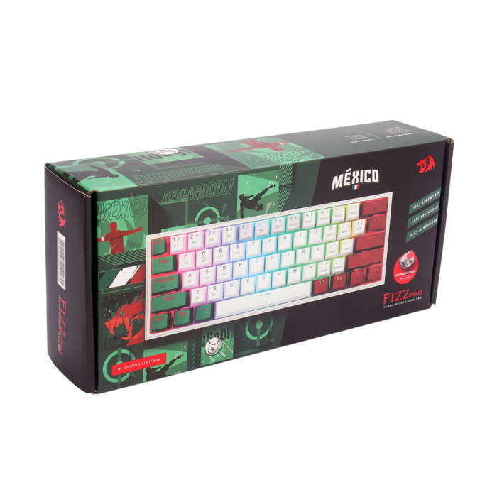 Teclado Gamer Mecánico Fizz Pro Redragon K616-RGB MX