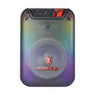 Bafle 15" 25_000 W PMPO con llantas y micrófono