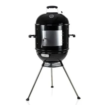 Asador y Ahumador de Carbón Tipo Bala 3 en 1 Avera AC18BALA